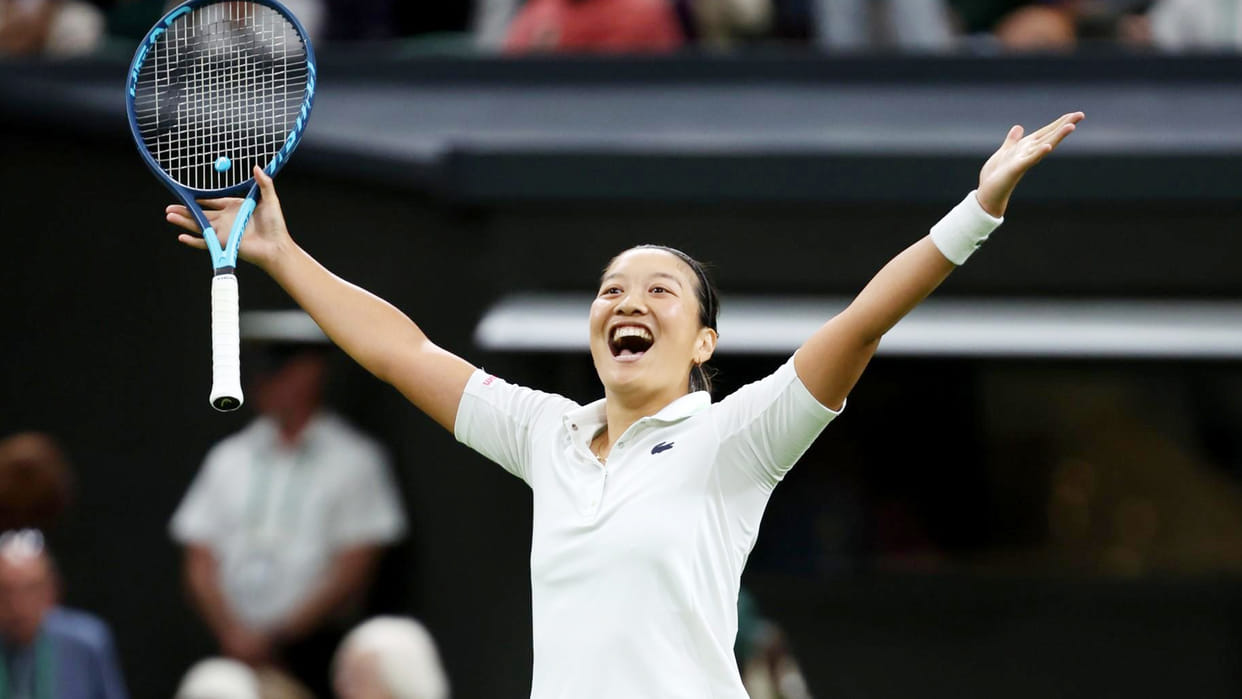 Wimbledon: Harmony Tan who ousted Serena Williams, won the match in 51 minutes in the pre-quarterfinals of Wimbledon Tennis GrandSlam Tournament