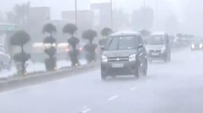 Weather Update Today many Parts of Delhi receive heavy rainfall