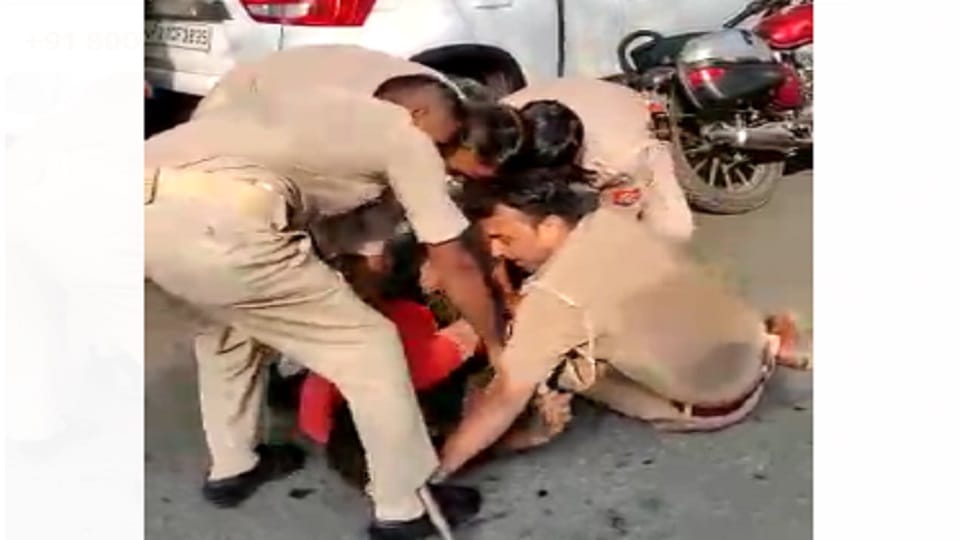 Accused tried to escape from police custody in Moradabad arrested again