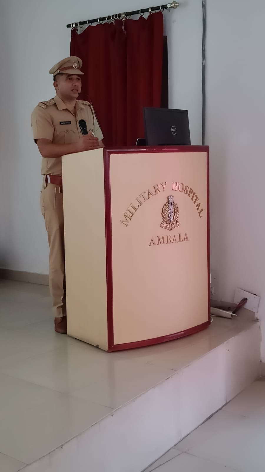 Army hospital staff and soldiers made aware to avoid cybercrime