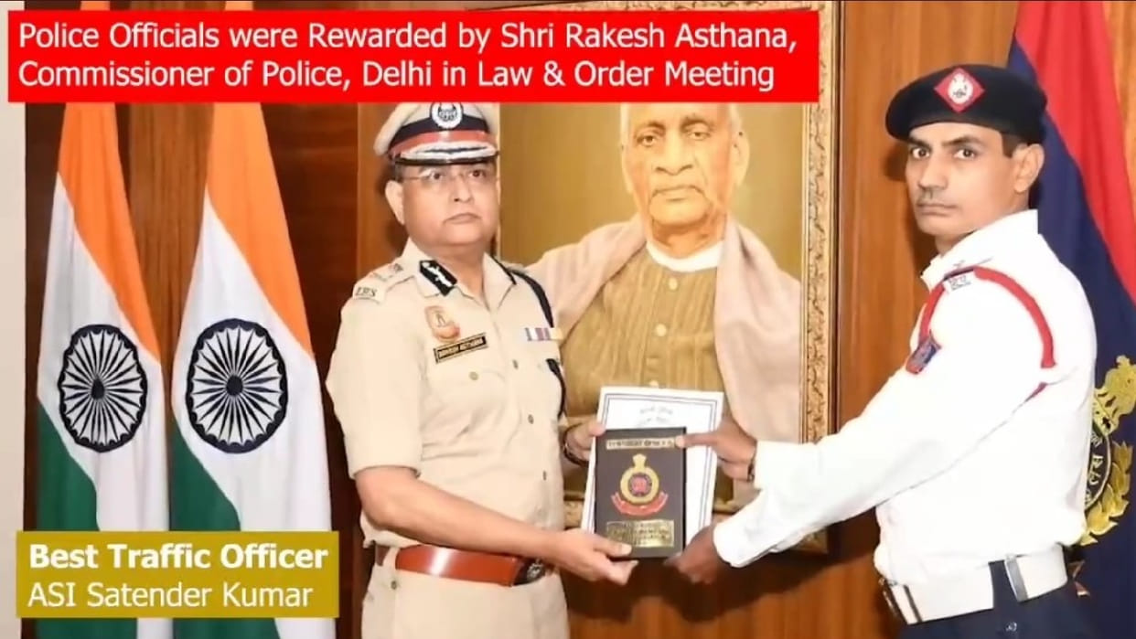 Delhi Police Commissioner honored 11 policemen including Satyendra Kumar told the most important for the security of the city