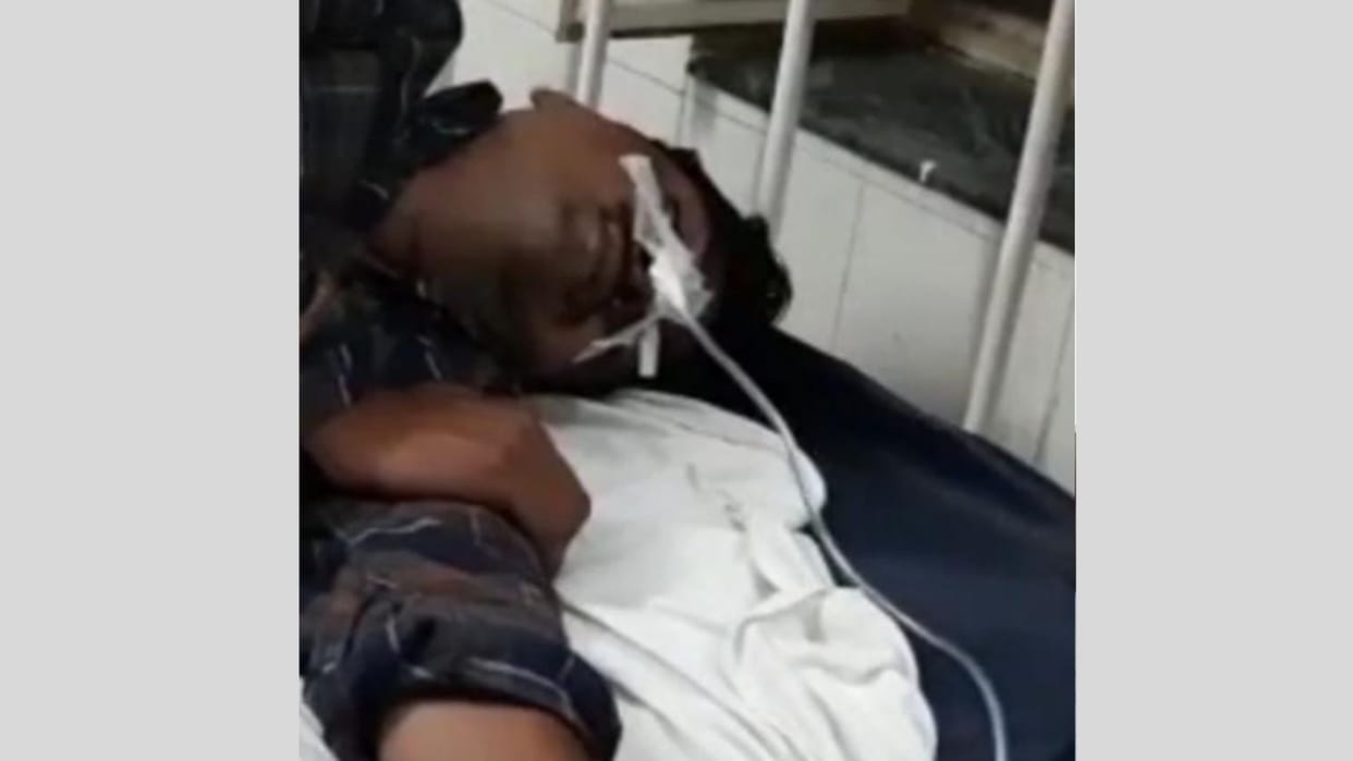 Young man health deteriorated by drinking thinner instead of water in Churu