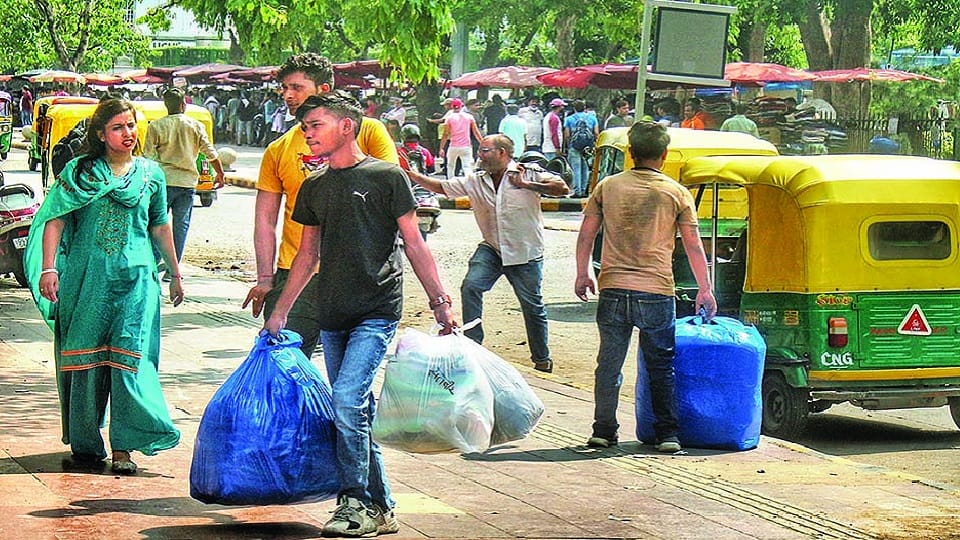 Action of Municipal Corporation of Delhi after ban on single use plastic