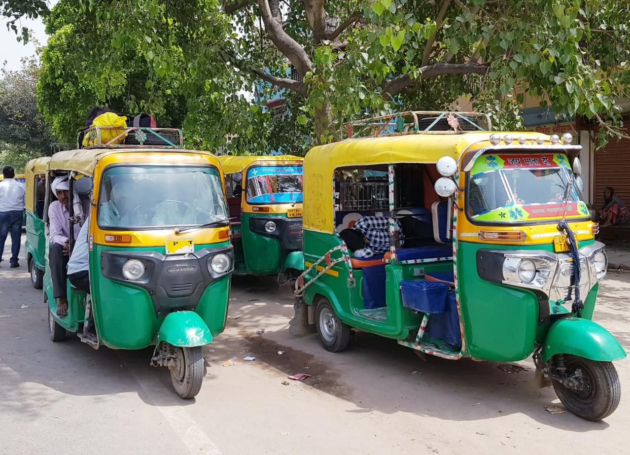 Missing taxi stand, operation of vehicles from arbitrary place