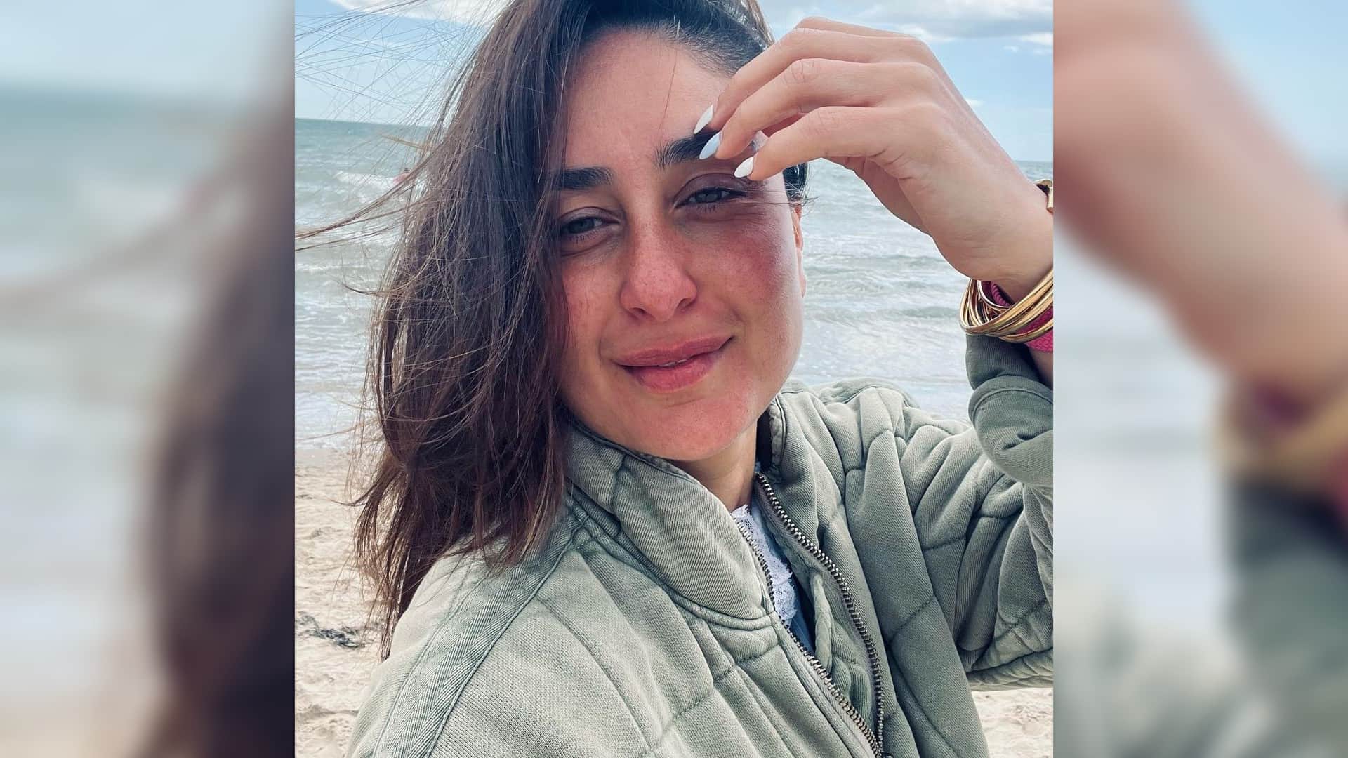 Laal Singh Chaddha actress Kareena kapoor shared romantic photos with husband saif ali khan actor kissed her