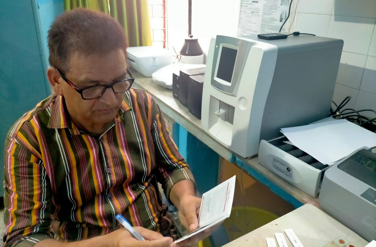 Year of warranty expired, testing machines were not used