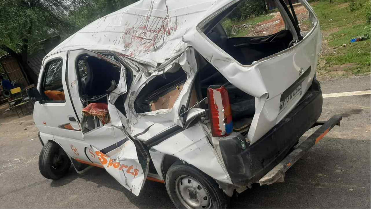 Elderly woman dies in road accident on Kharavad bypass in Rohtak
