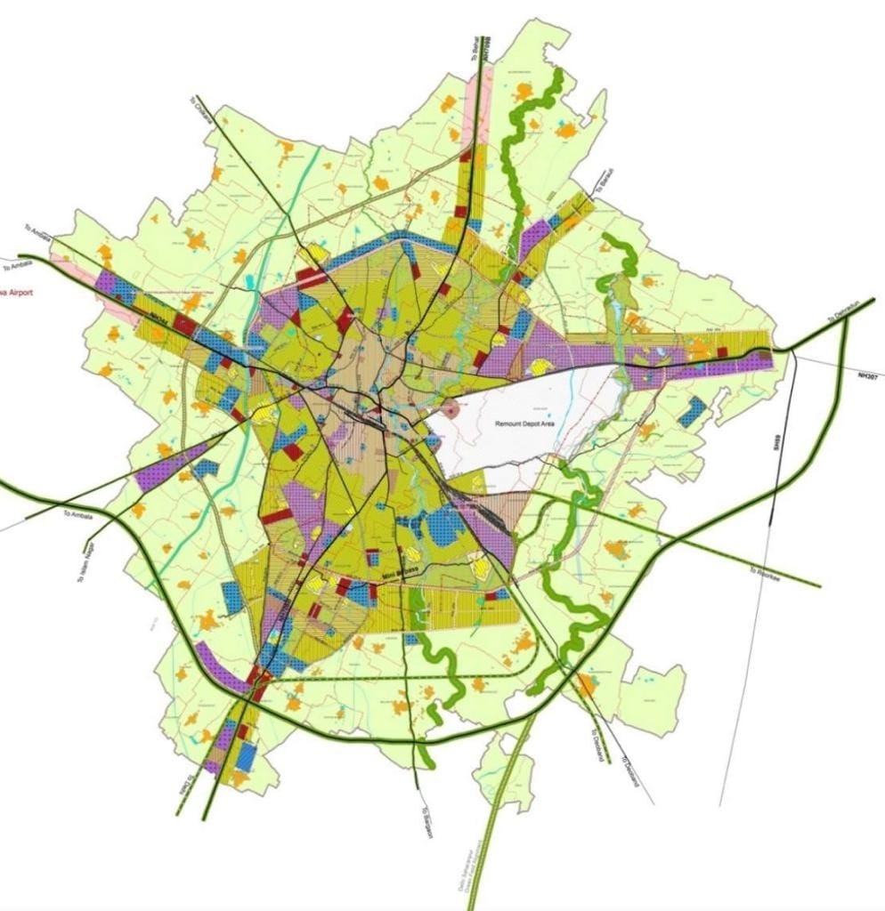 Planned development of the city, area will be earmarked for housing and industries