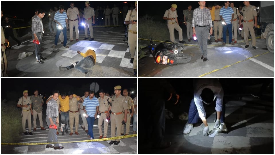 Police Caught History Sheeter Crook In Encounter In Mainpuri crime news