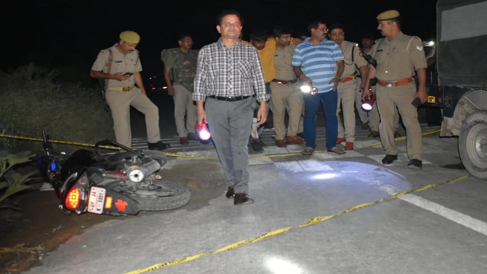 Police Caught History Sheeter Crook In Encounter In Mainpuri crime news