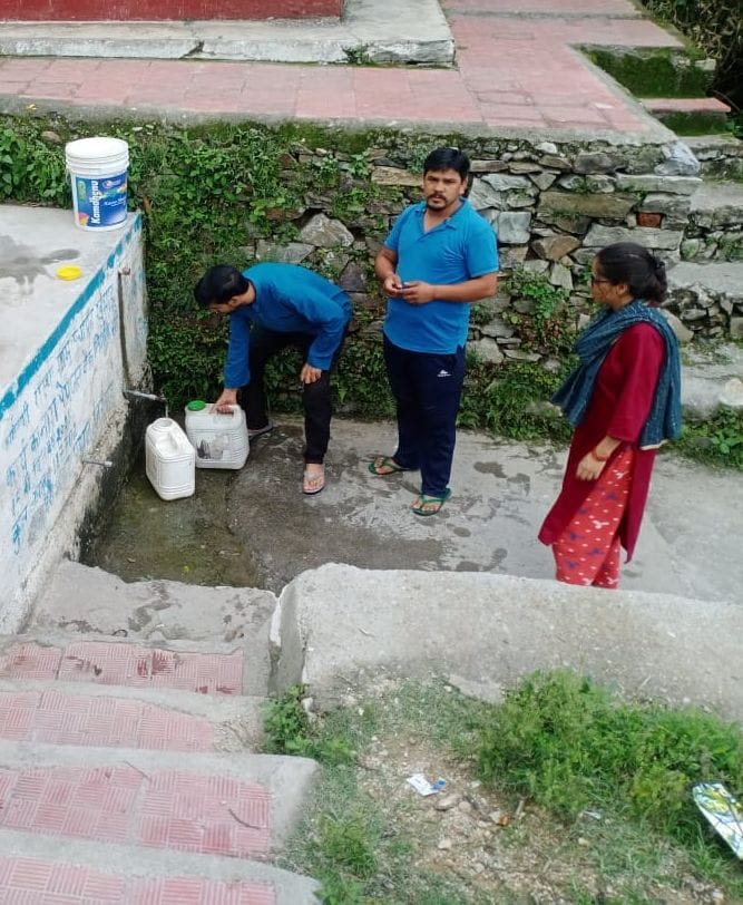 water crisis in almora