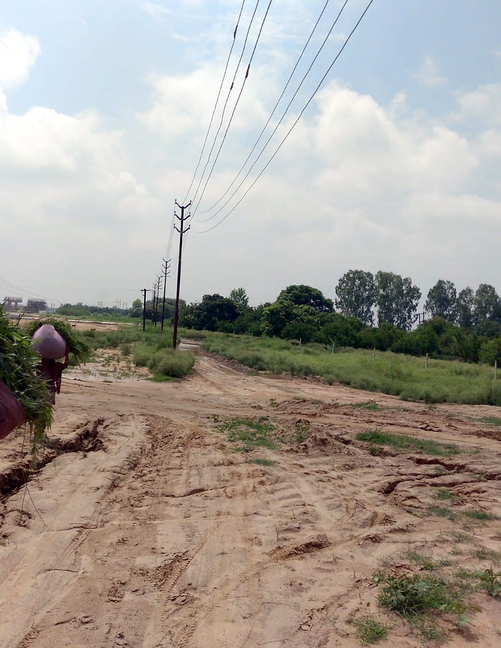 Shamli bypass construction is lagging behind due to many obstacles