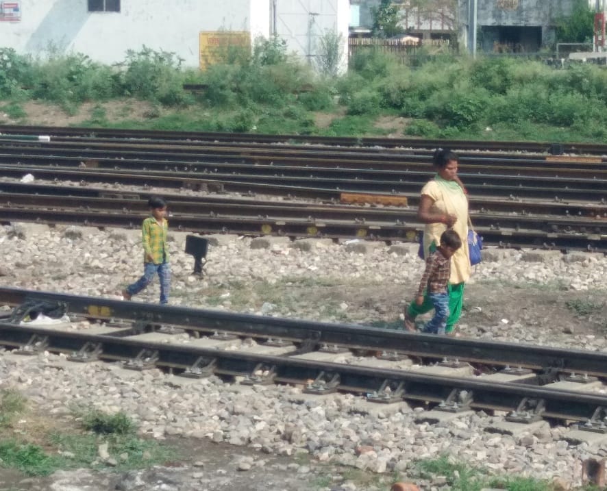 Railway withdraws from construction of foot over bridge