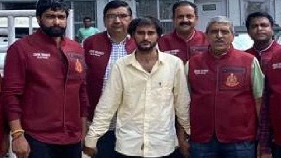 Police crime branch arrested a shooter of gangster Neeraj Bawana gang