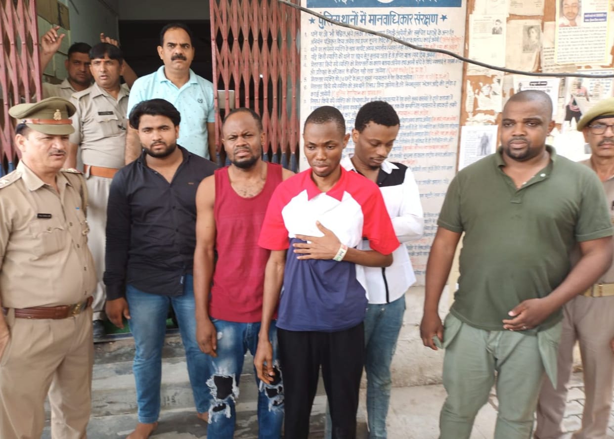 Rave party raided, eight Nigerians including four women arrested