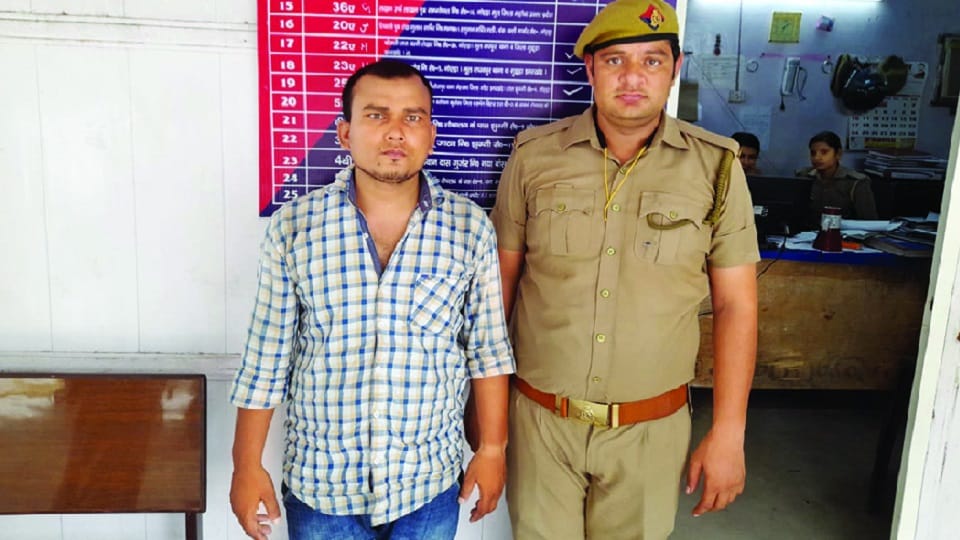 Rapedo bike driver arrested for molesting a girl by taking her on a deserted road