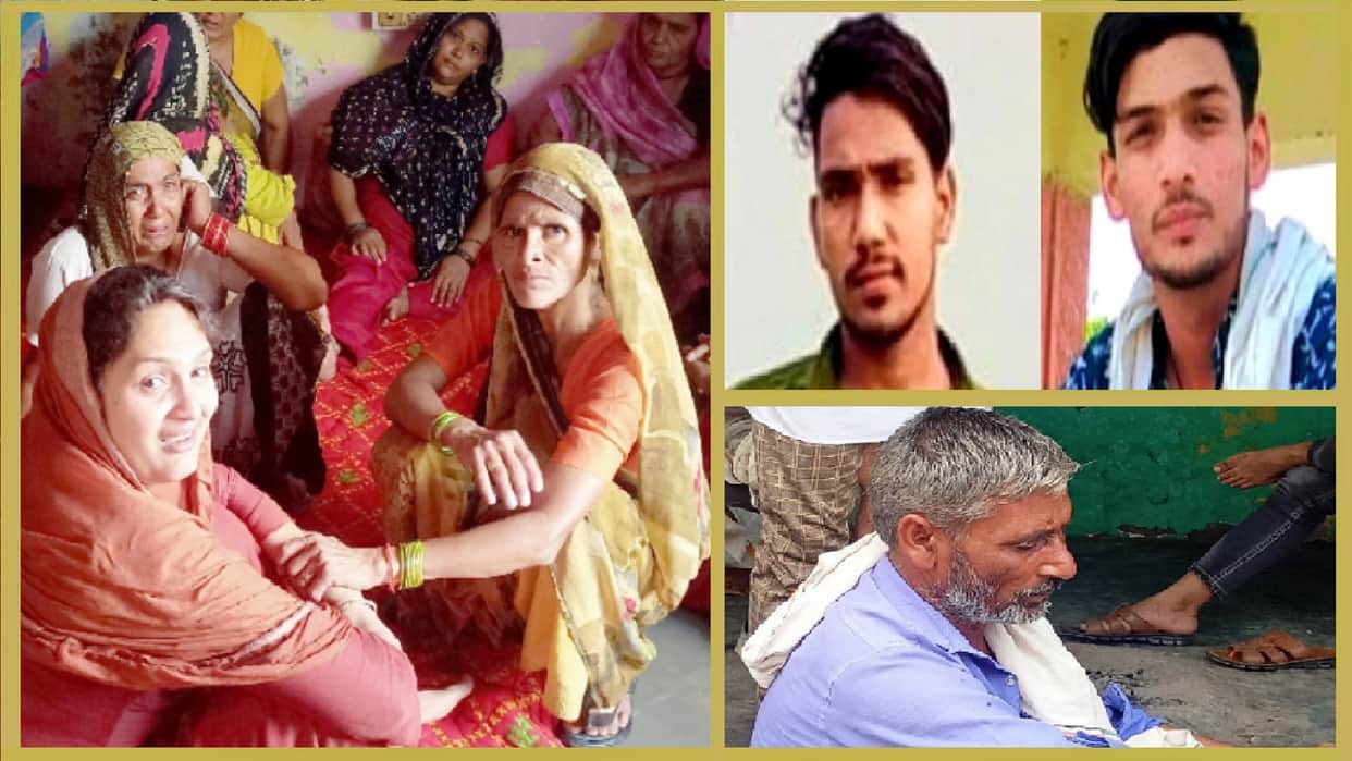 two youths died in palwal three injured
