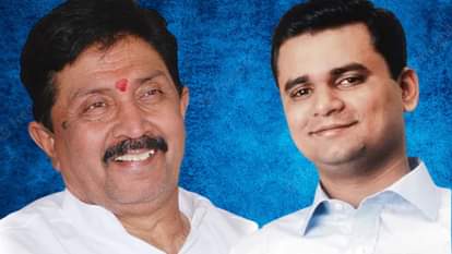 राहुल  नार्वेकर और उनके ससुर रामराजे निंबालकर