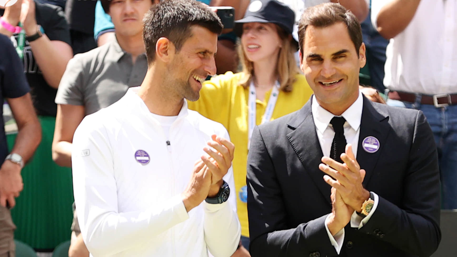 Wimbledon 2022: Eight time Wimbledon champion Roger Federer reached Center Court, became a part of this special occasion