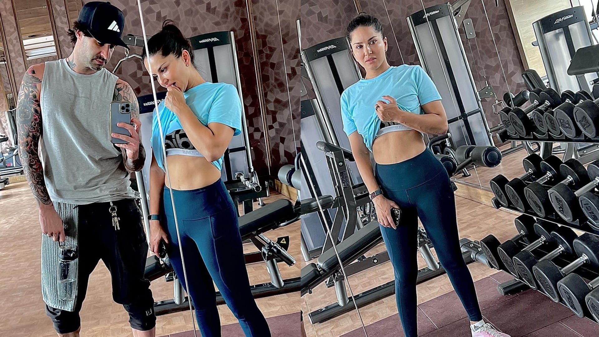 bhumi pednekar latest photos in bold look sunny leone set fitness goals today celebrity update in 10 pictures