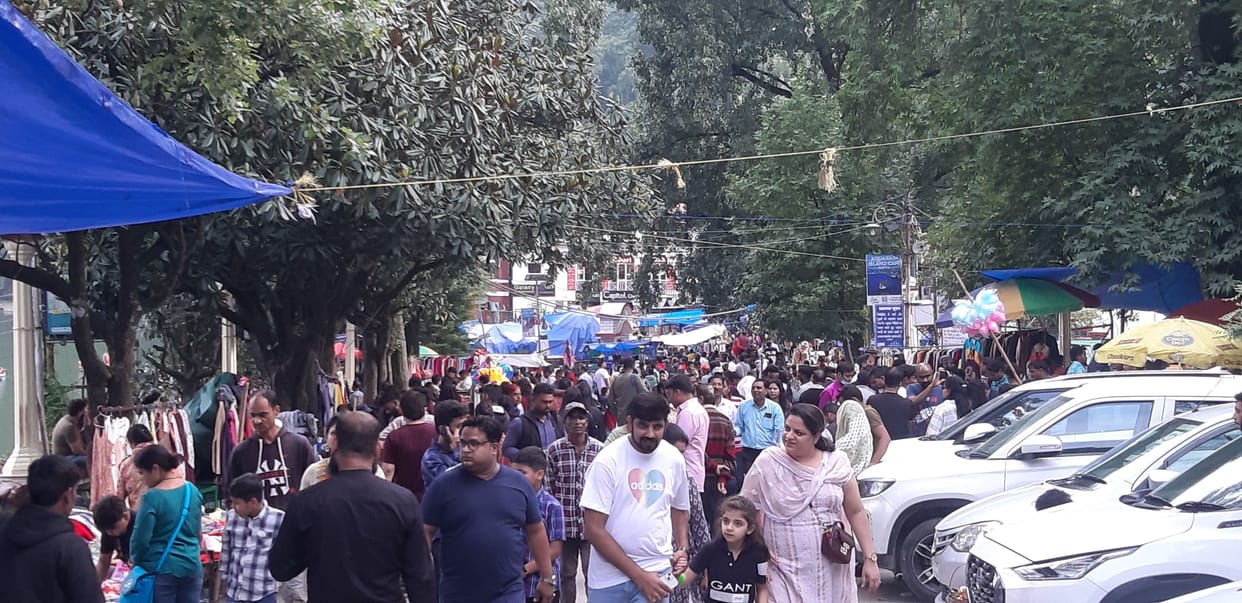 Nainital tourists buzzed, tourism business continued