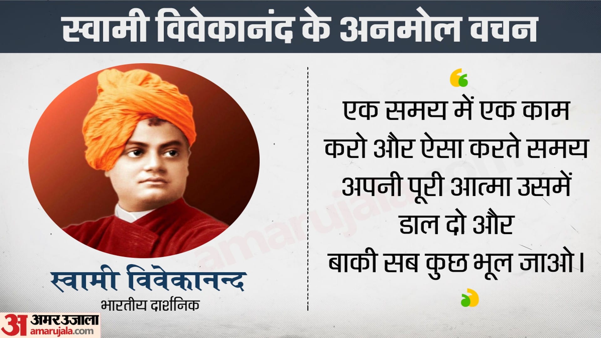 Swami Vivekananda Quotes: Swami Vivekananda Death Anniversary Punyatithi, Vivekananda Inspirational and Motivational Quotes in Hindi