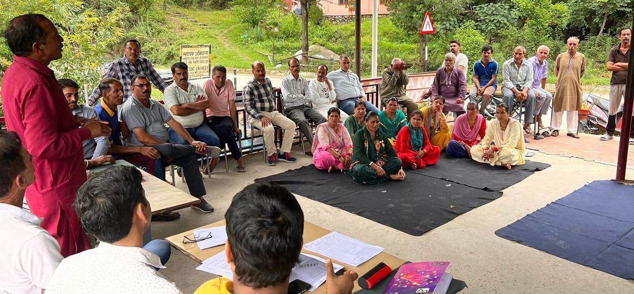 mandi news, himachal news, fourlane effected demanded, market rate, land, mandi-pathankot fourlane