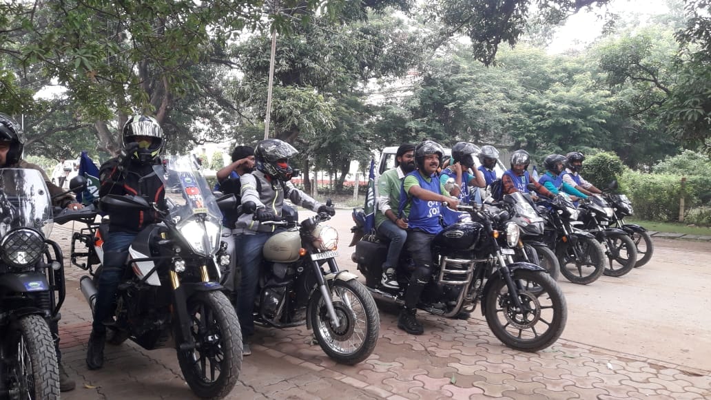 Save Soil Campaign of Sadhguru Jaggi Vasudev reached Kashi from Coimbatore bike rally from BHU IIT