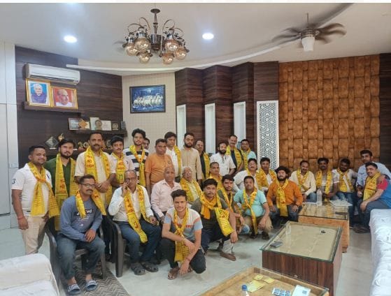 Hathras: Bablu became the President of VHP, Convenor of Annu Bajrang Dal