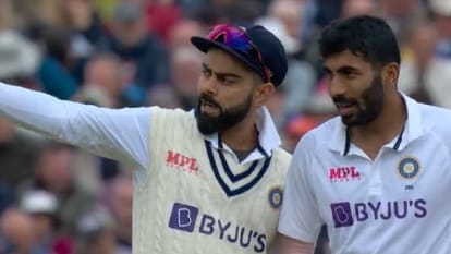 IND vs ENG Virat Kohli seen captaining against England special planning with Jasprit Bumrah watch video