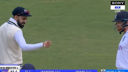 IND vs ENG 5th Test Day 3 Virat Kohli Sledging Jhonny Bairstow at Edgbaston Video Went Viral on Social Media