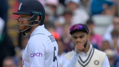IND vs ENG 5th Test Day 3 Virat Kohli Sledging Jhonny Bairstow at Edgbaston Video Went Viral on Social Media