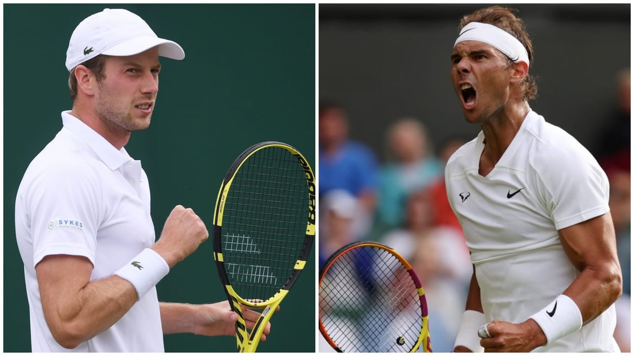 Wimbledon: War of Words before the pre-quarterfinals, 21st seeded Botic van de Zandschulp challenges Rafael Nadal