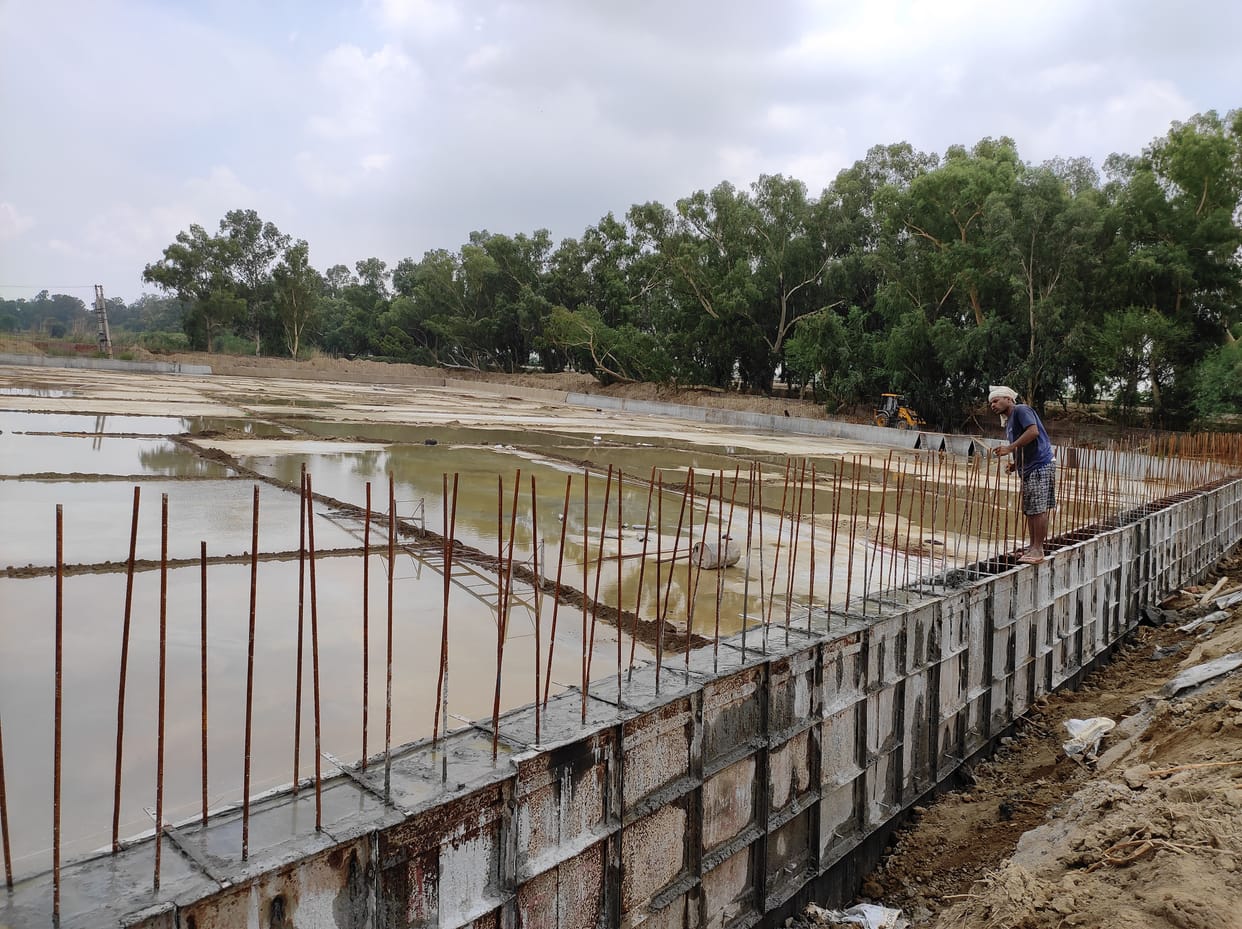 Construction of another water tank started in Azad Nagar Jalghar, more than 50 thousand population will get benefit