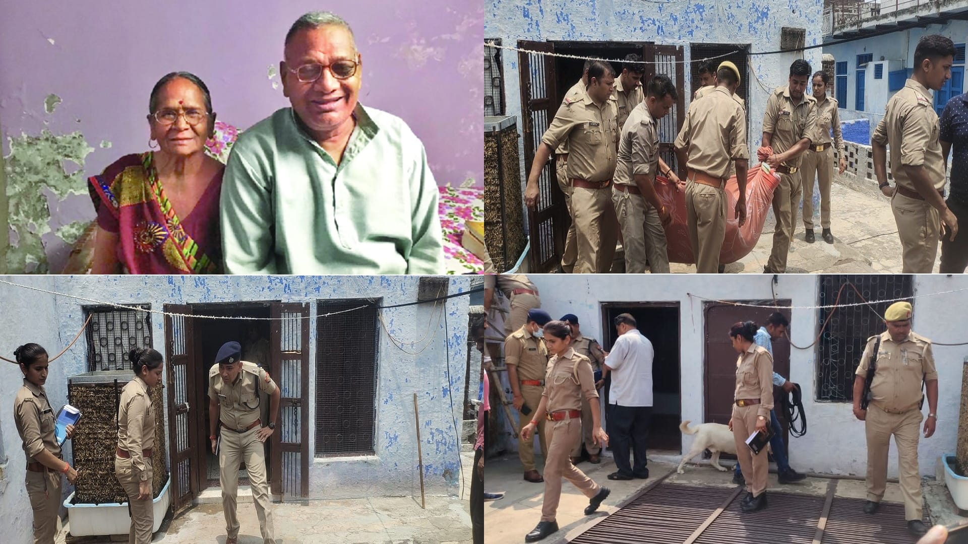Pinahat Double Murder miscreants caught on cctv cameras in Agra
