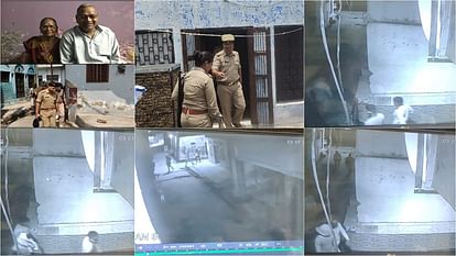 Agra Double Murder cctv footage Execution of the crime given in 28 minutes
