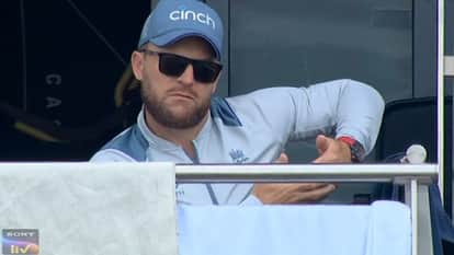 IND vs ENG Video Shreyas iyer short ball weakness england coach Brendon McCullum take advantage watch