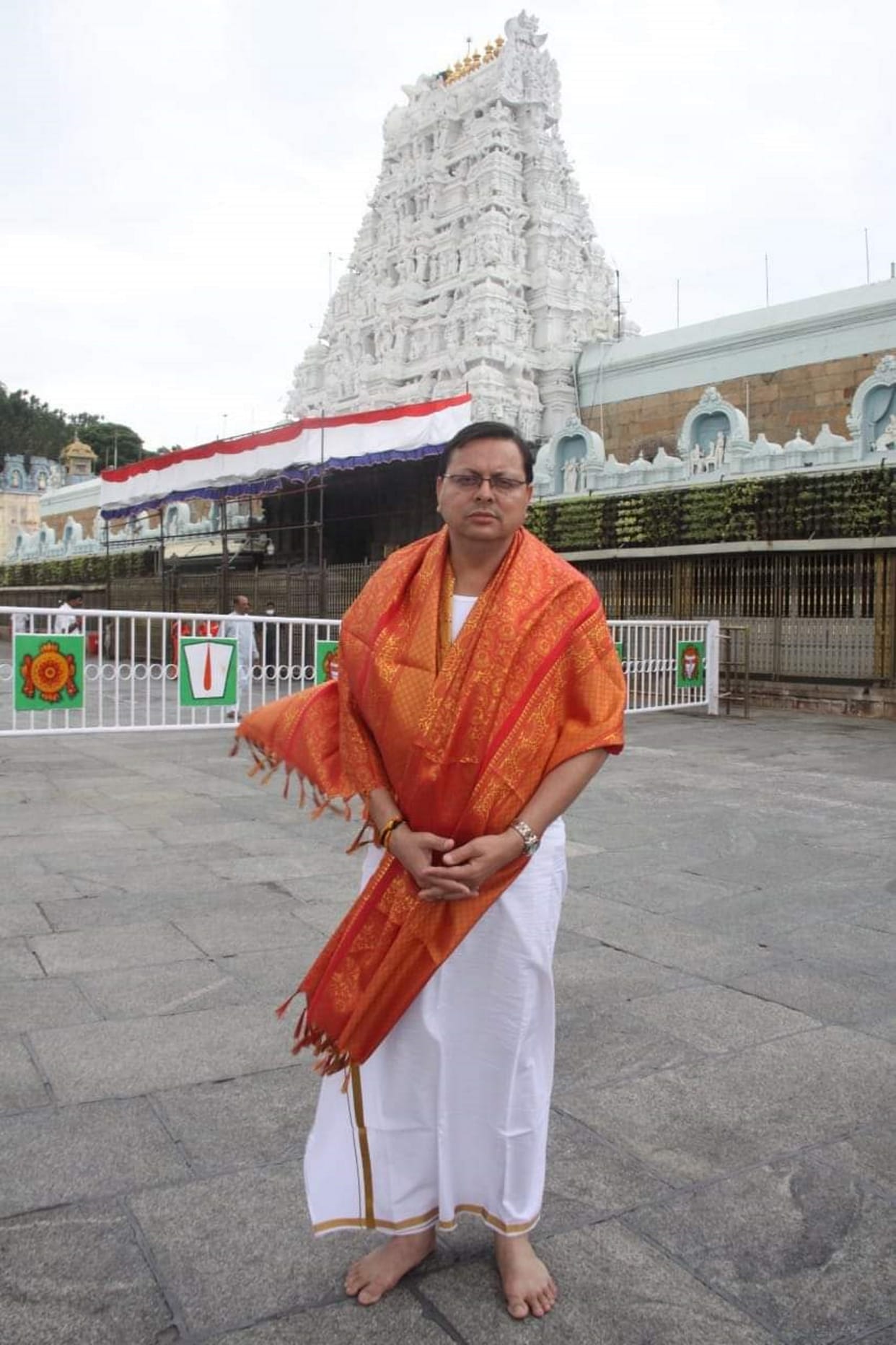 CM Pushkar Singh Dhami visited Shri Tirupati Balaji, first meeting regarding Uniform Civil Code in Uttarakhand Sadan
