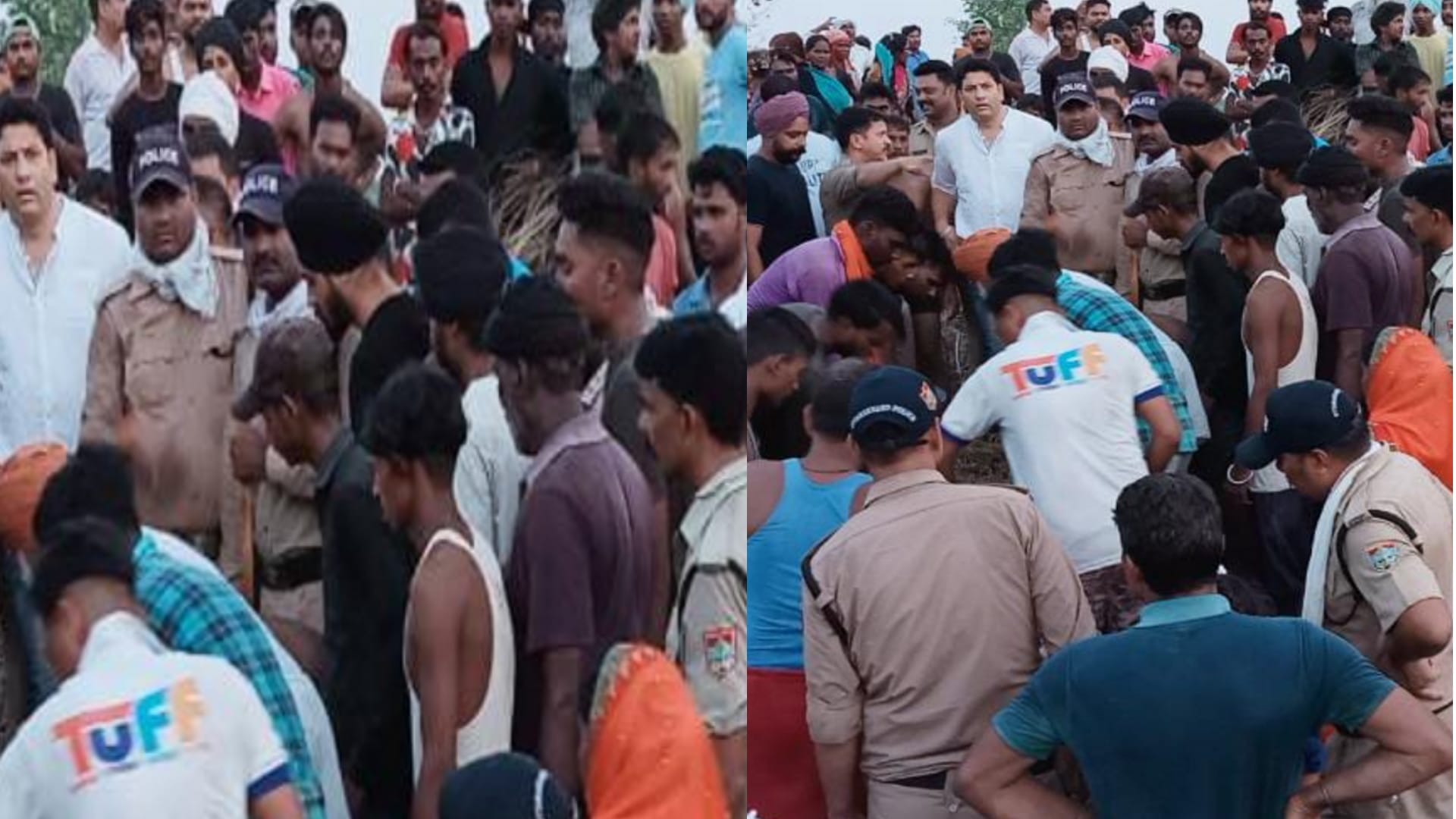 Child body found trapped in UP's Peta Dam, crocodile ate one hand and one leg, See Photos