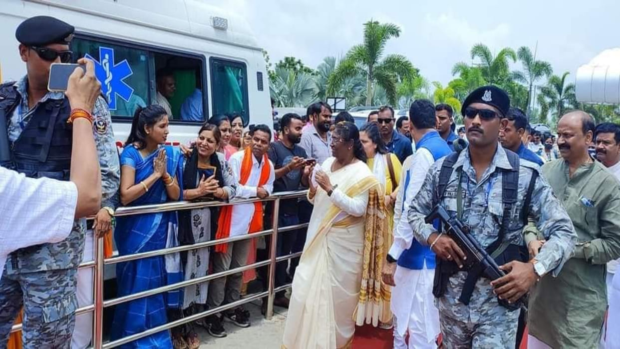 President Election 2022 Draupadi Murmu became emotional among her people