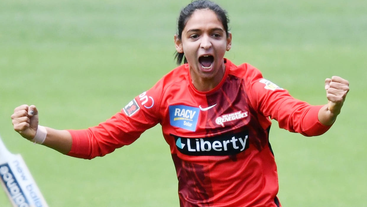 Harmanpreet Kaur signs with Melbourne Renegades for the second time for Womens Big Bash League