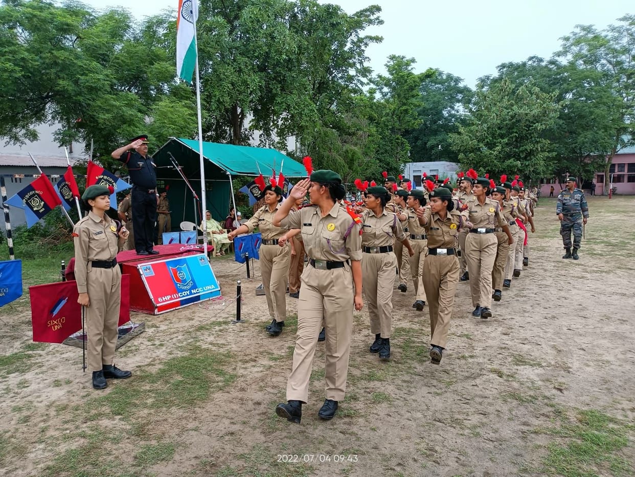 NCC camp concludes with parade
