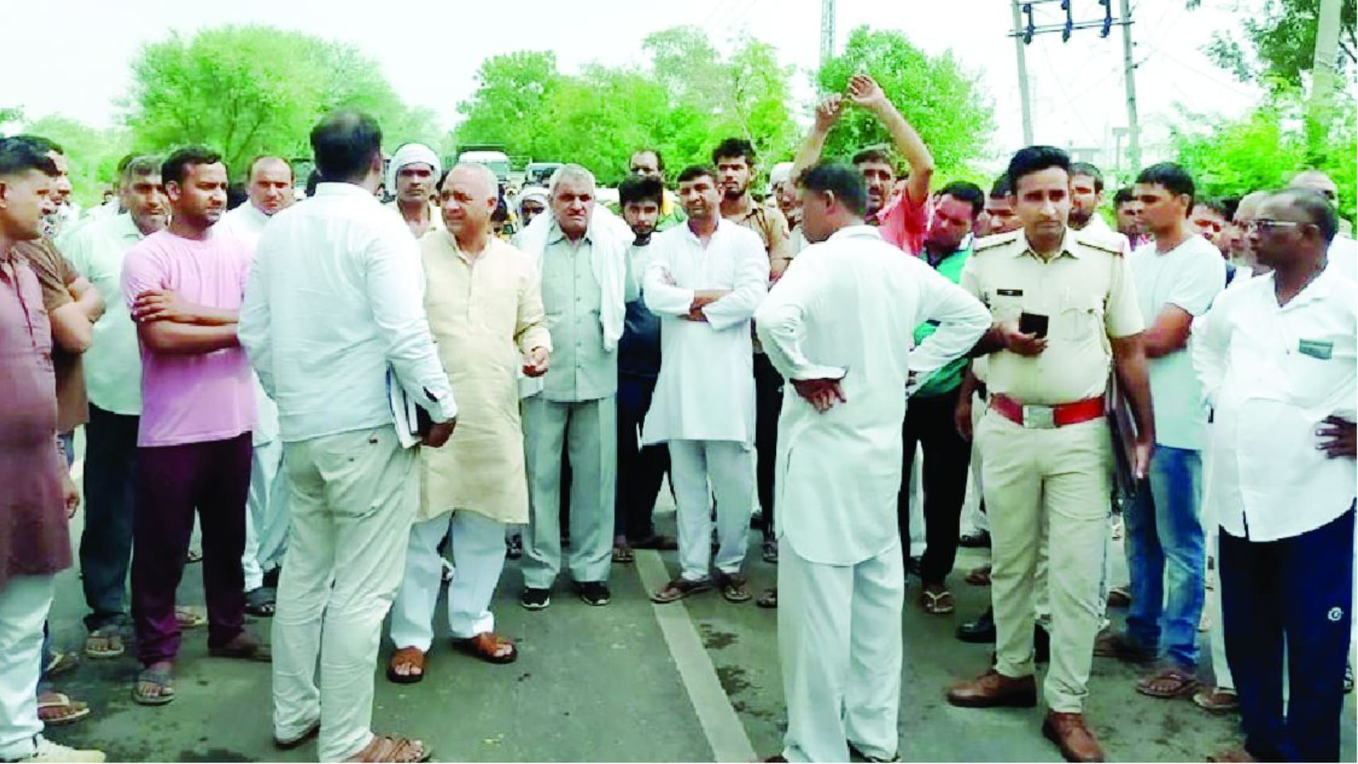 Three killed in road accident in Bhiwani of Haryana