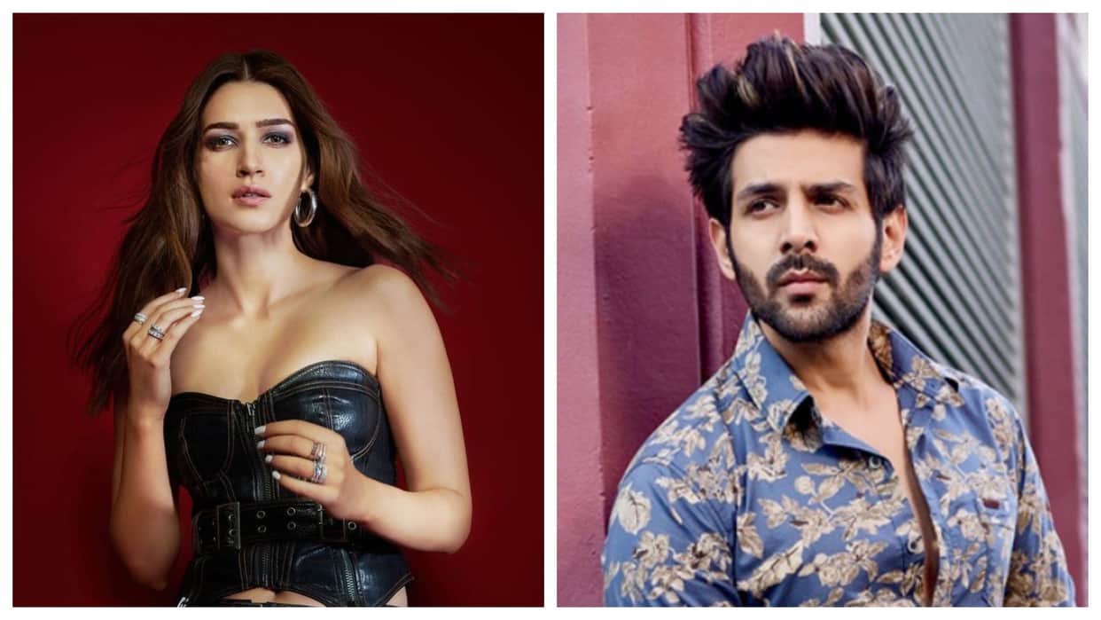 Mimi actress Kriti Sanon is so excited on working with Bhool Bhulaiyaa 2 actor Kartik Aaryan in Shehzada praises their great chemistry