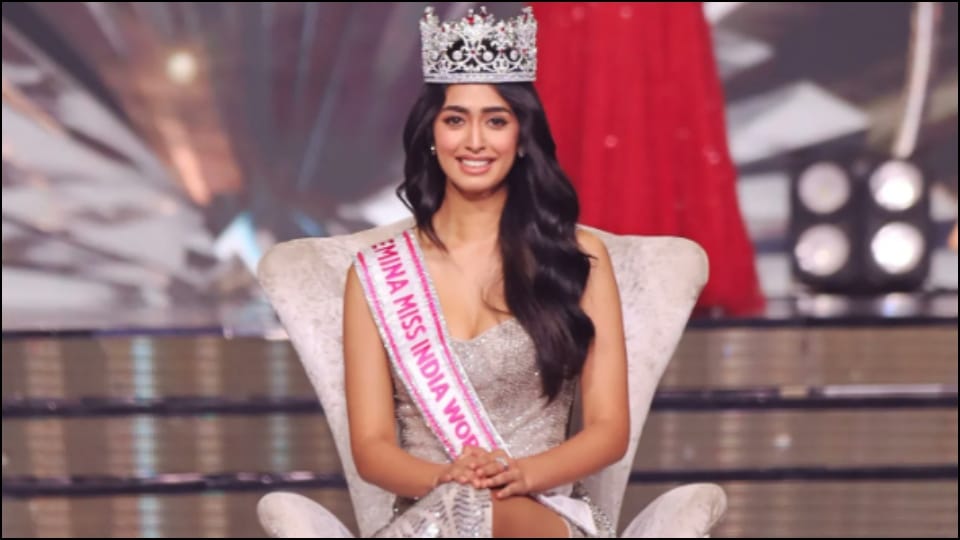 Miss India 2022 Sini Shetty Biography in Hindi Education Career Success Life story