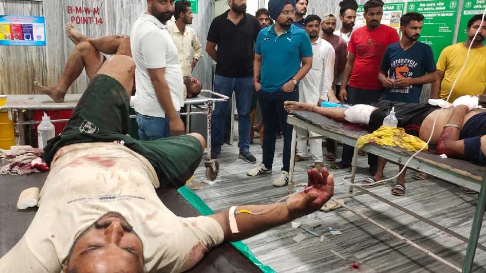 Five people injured in clash between two sides in Abohar