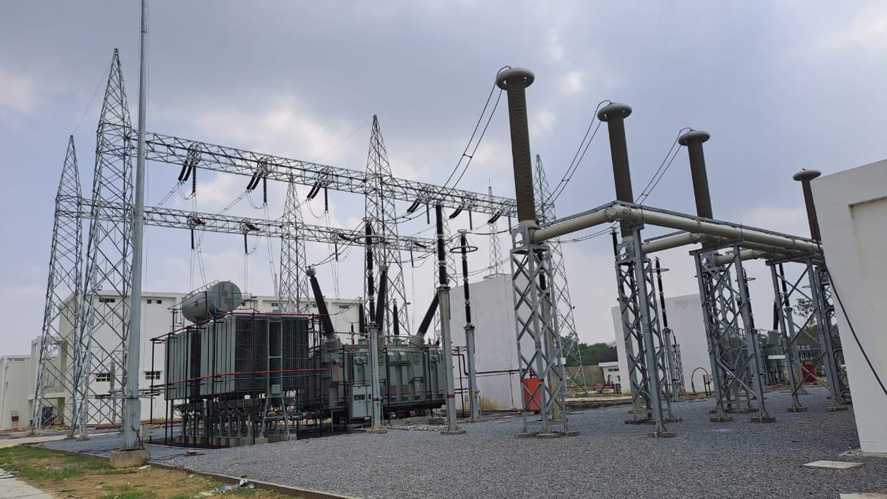 Construction of 400 KVA GIS System Power House in final stage