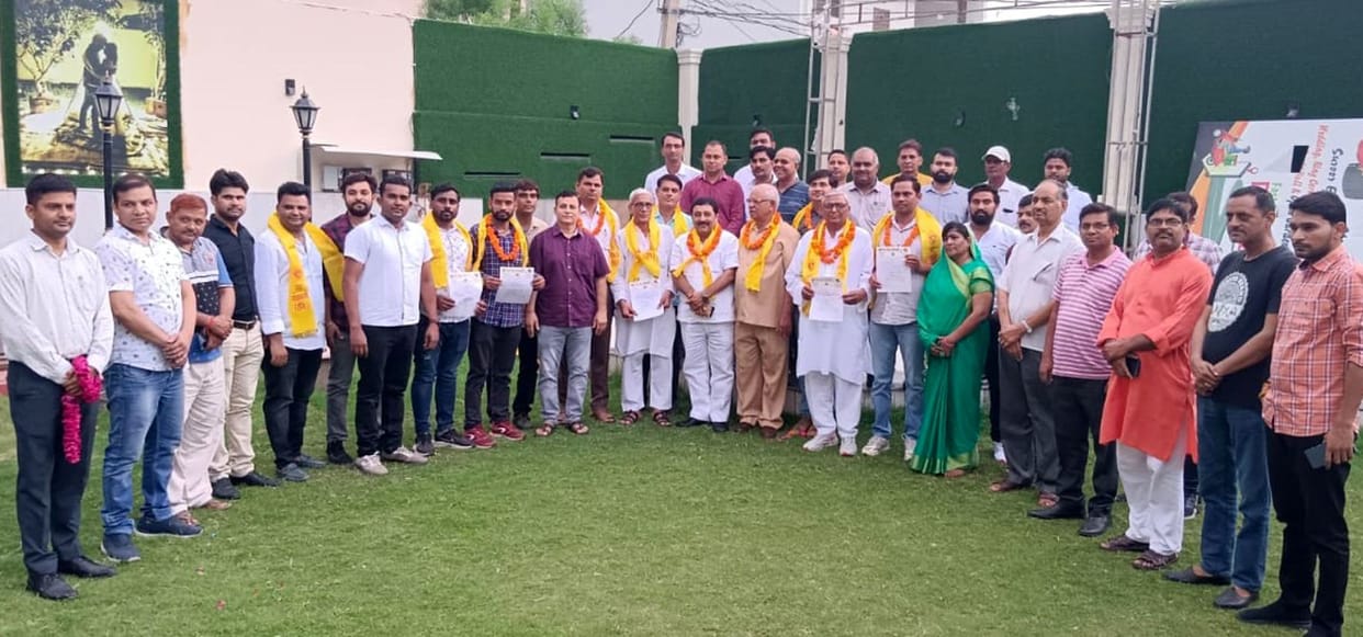 Chaudhary Dharamvir Singh became the district president of Jat Vanshavali