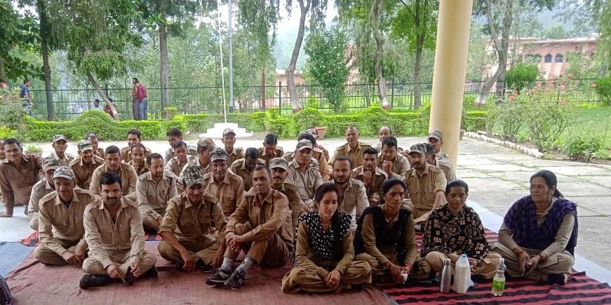 Protest for Salary Hike