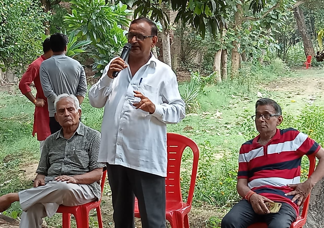 Sangh ensea los ritos de vida y sacrificio por el pas